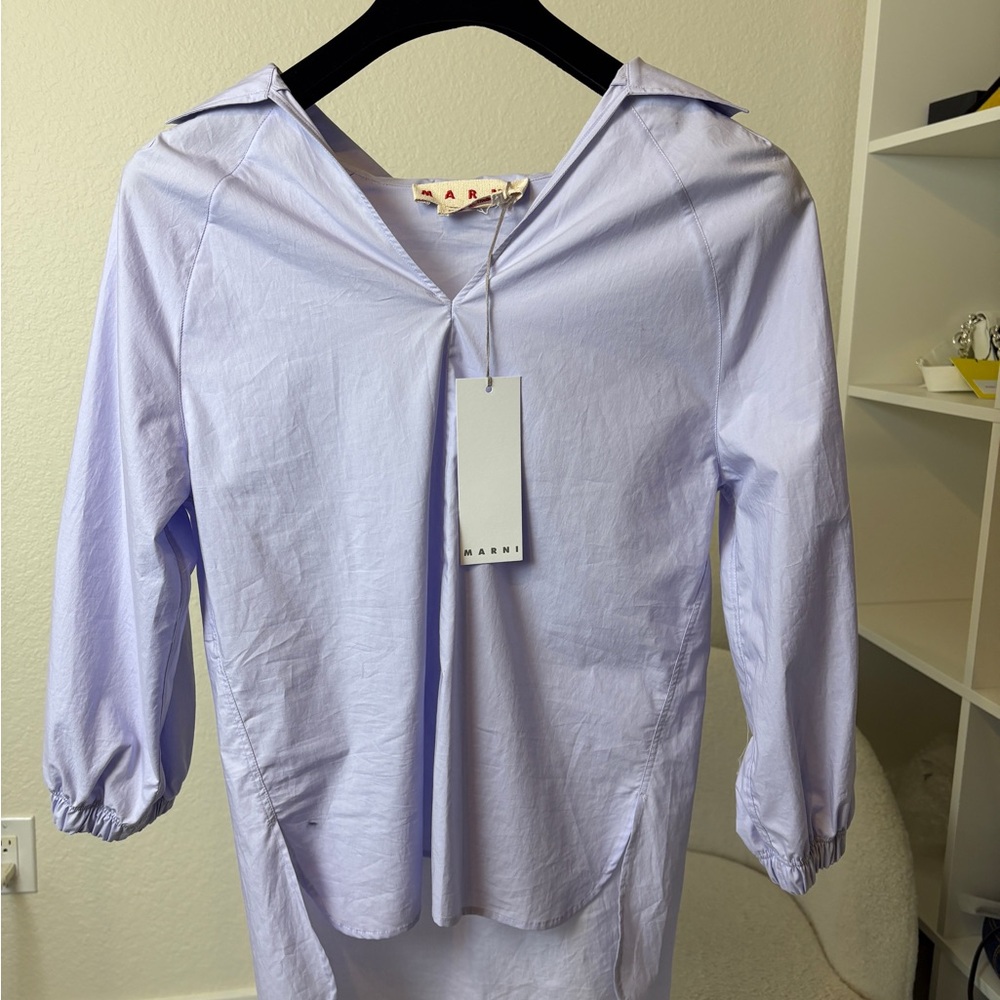 Marni Lavender Women's Top NWT - Picture 2 of 8